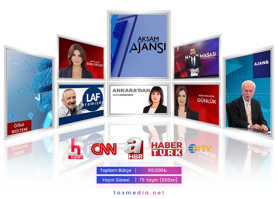 TV Reklamları Haber Kanalları Paketi